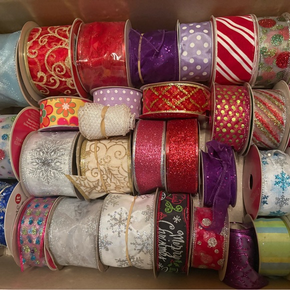 Colorful Assorted Ribbon Collection - Picture 2 of 2